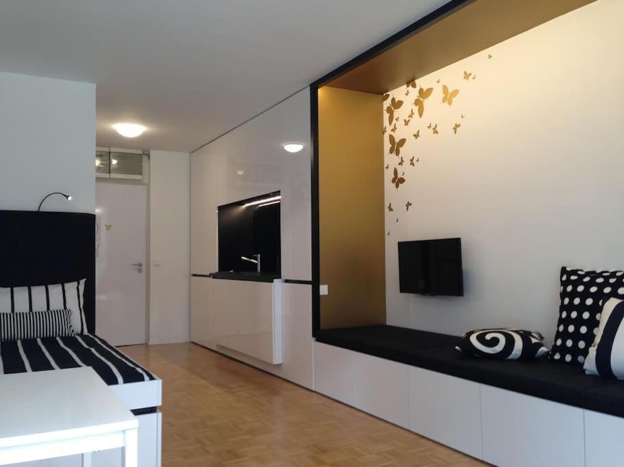 Gorgeous Central Flat With Garage Ljubljana Kültér fotó